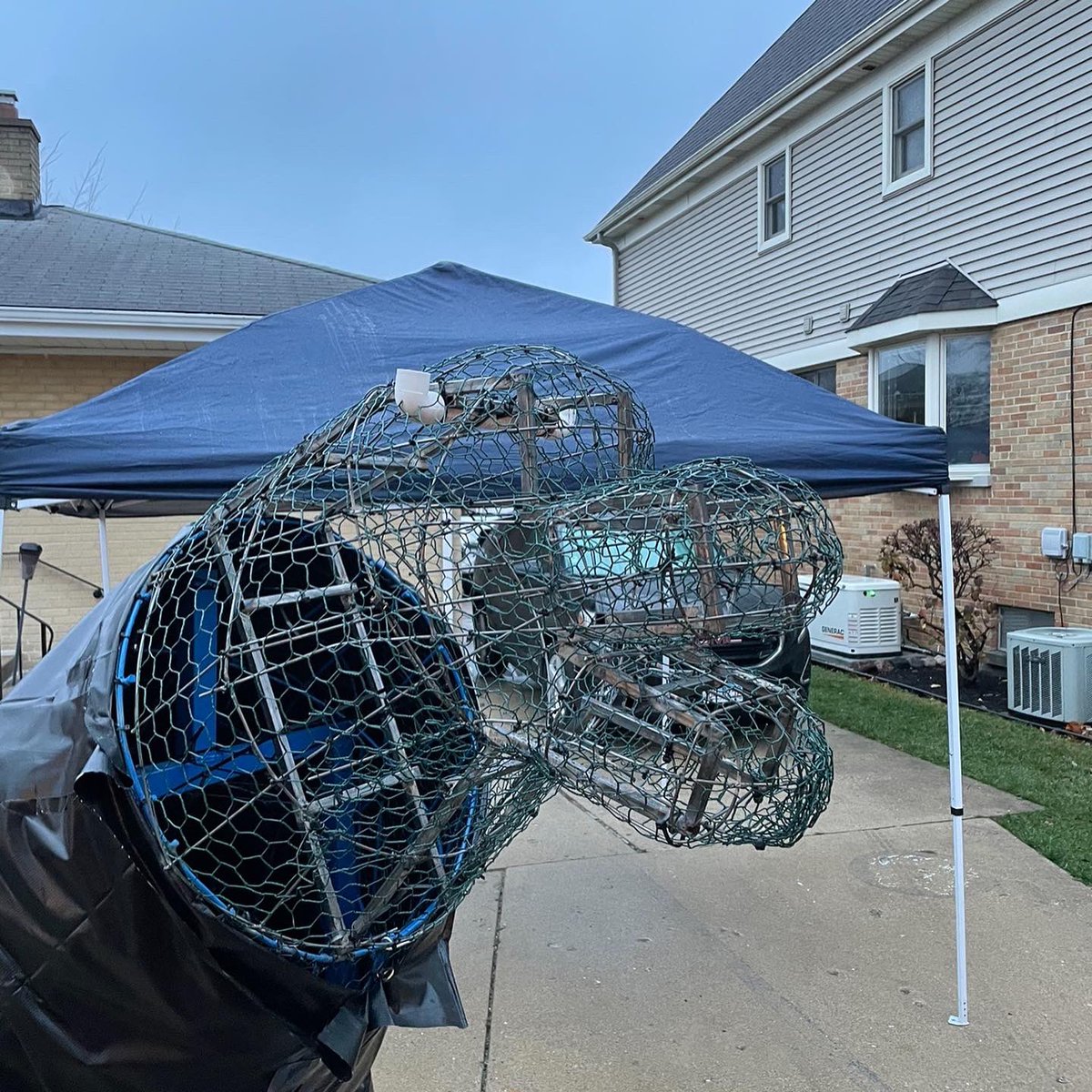 A little look at how Sven was created for this year’s show. He’s been in the plans for a couple of years and quarantine provided the opportunity to create him.