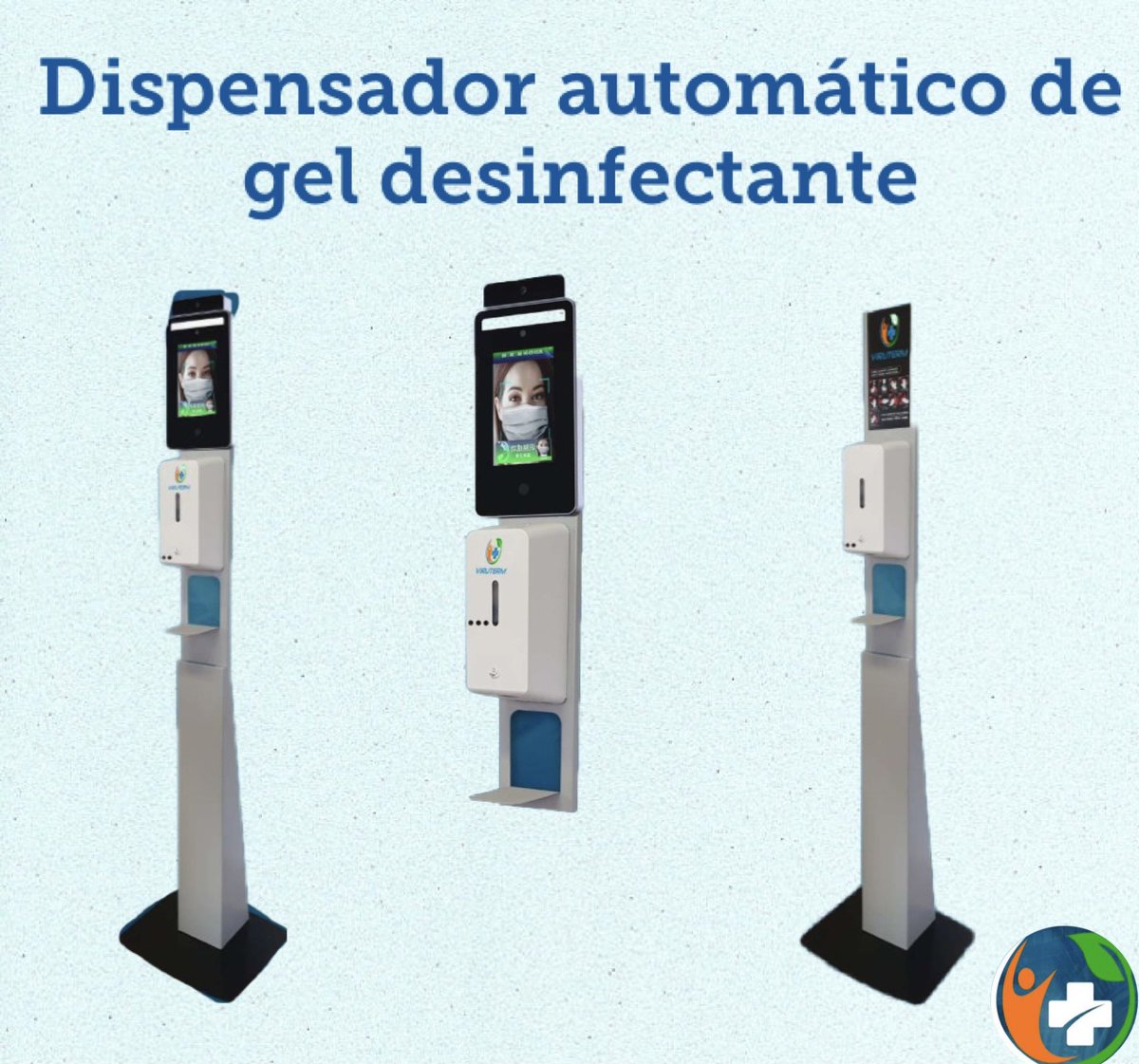 SpainViruterm's tweet photo. Dispensador automático de gel desinfectante 

Automatic sanitizer gel dispenser

➕info web 🌐

#gel #geldesinfectant #disinfectant #disinfection #disinfectantspray #automatic #disinfectionservices #pantallafacial #detector #facial #desinfeccion #medidor #temperature https://t.co/q9uyijebGP