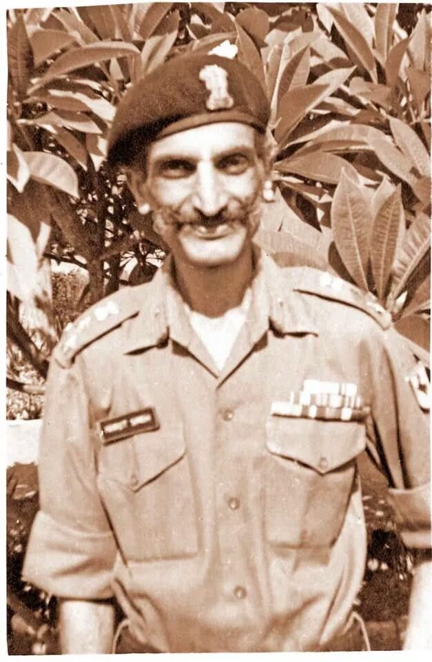 days spent under his tutelage.Describing his first meeting with Hanut, in July 1956, Lieut General Ajai Singh has written, in the book ‘Fakhr-e-Hind - The Story of the Poona Horse’:"It was after two to three days of my stay in the Regiment that I met him. I was sitting in+