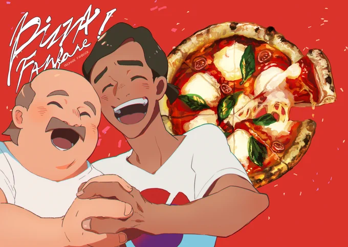 【再録】Pizza Fanfare! #ピザ屋(プロメア) #プロメア  