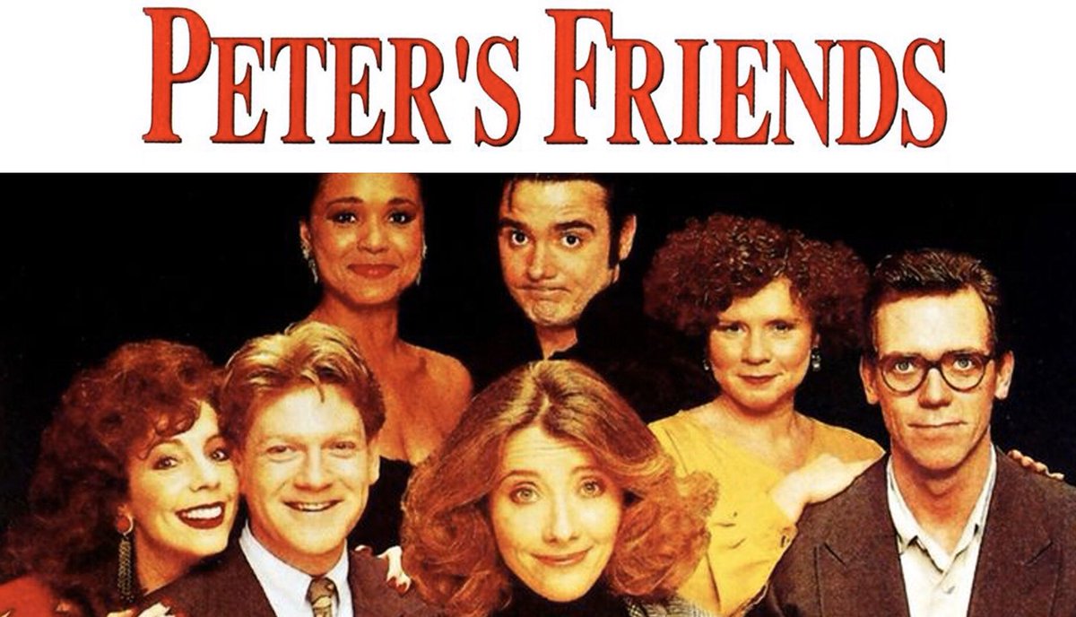 Very fond memories of filming Peter’s Friends - and lots of those memories will be in the book! I know many of you love the film. Hard to believe that it was in cinemas exactly twenty-eight years ago. What are your favourite scenes? 🎬