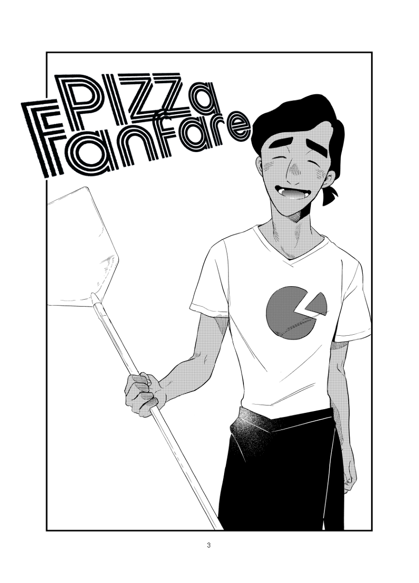 【再録】Pizza Fanfare! #ピザ屋(プロメア) #プロメア https://t.co/X5zJxqzzIn 