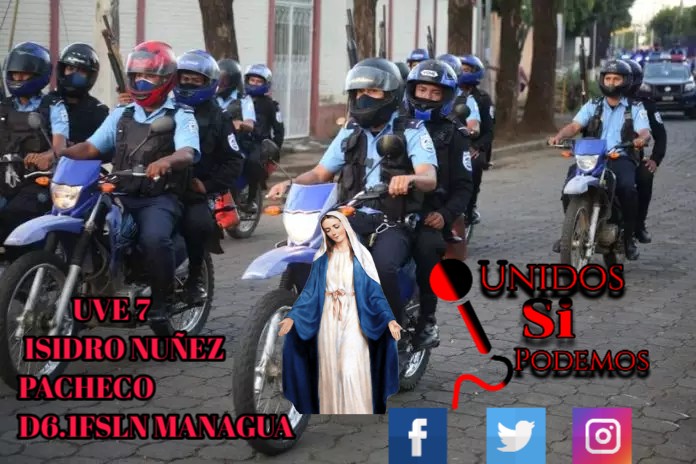 D6UT7's tweet photo. #Maria de #Nicaragua
🚨Policía Nacional inicia “Plan María 2020”🚨
Más de 14 mil efectivos de la Policía Nacional garantizarán la seguridad de las familias nicaragüenses como parte del Plan María 2020.

#ManaguaSandinista 
#DanielMiPresidente2021 
#ConOdioNuncaMas https://t.co/TjWl9ZdNmR