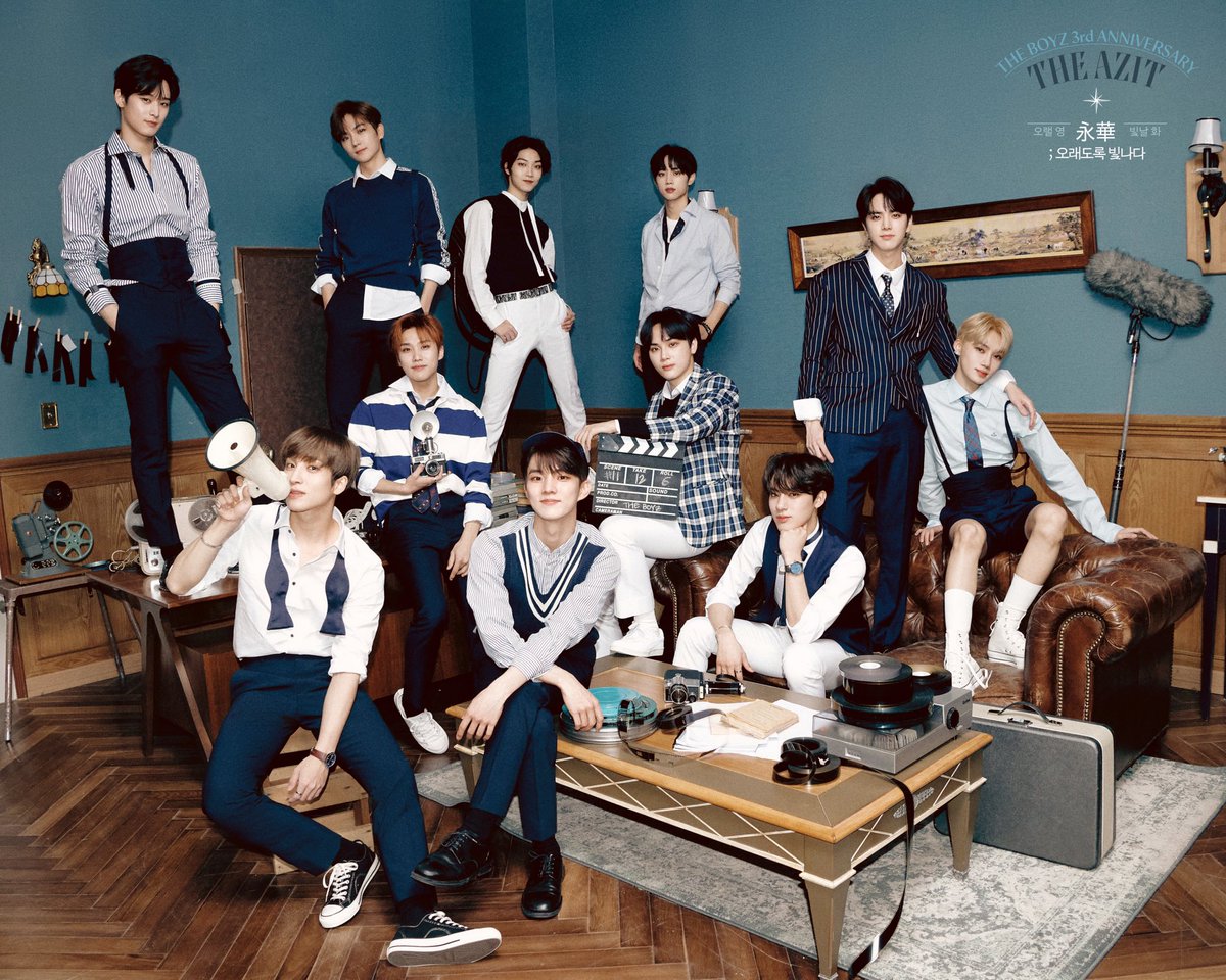 группа the boyz фото с именами.