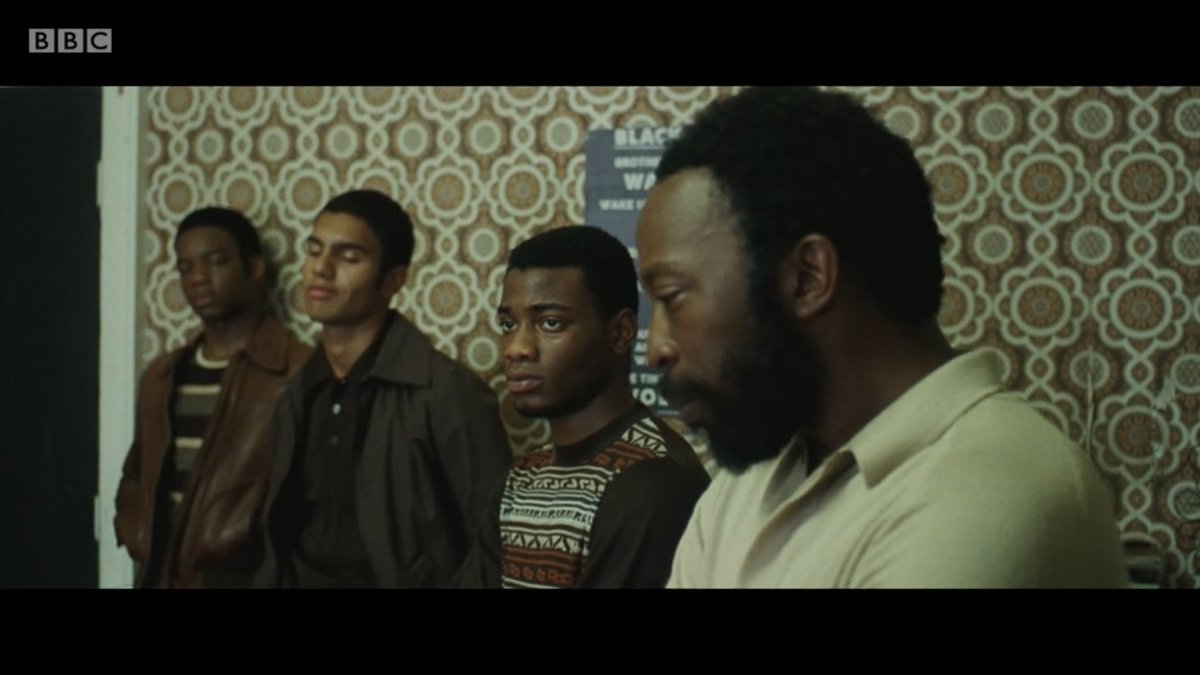 Some of our wallpapers as seen in Steve McQueen’s excellent #smallaxe film series