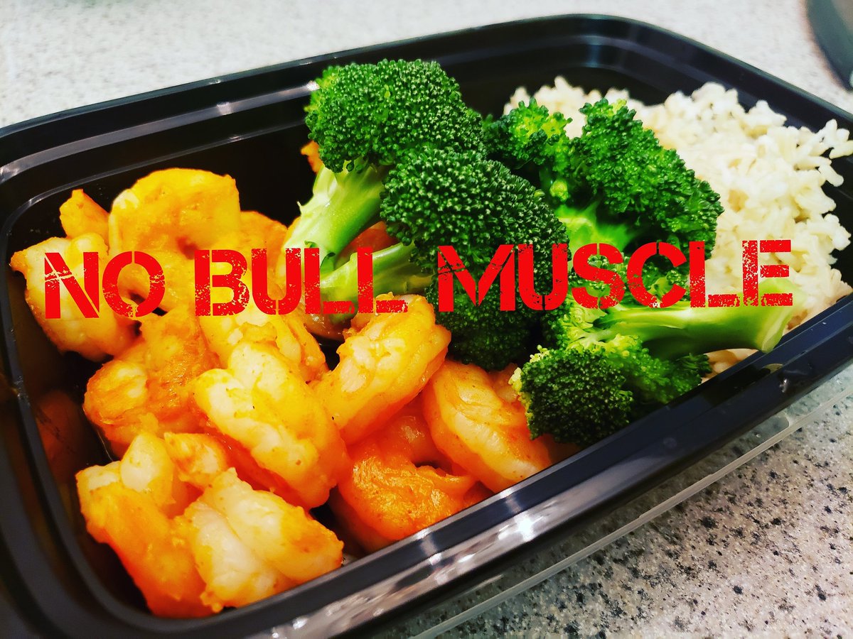 nobullmuscle's tweet photo. #Musclemeal:Chili shrimp over brown rice w/broccoli-Store your leftovers in these BPA free containers 👉 https://t.co/fIbOJn2Ssk 👈
Store your meal prep in this insulated cooler bag 👉 https://t.co/ixVlIH3zqy 👈#mealprep #fitfood #fitfoodhealth #mealprepping #bodybuilding #shrimp https://t.co/ZwaQSULvsu