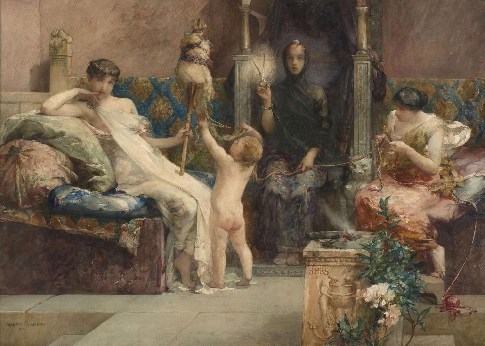 On Fate and Free Will. Part 1 on Homer.Been wanting to write something on this a while. It is a topic of great interest in pagan lore. There is a huge misconception that the idea of fate means that choices and actions are all predetermined. This is not the case at all.