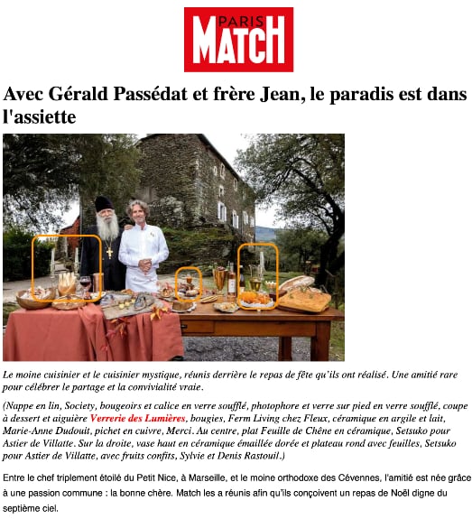 VerreriesdesL's tweet photo. Un bel article dans Paris Match, une table festive où Verreries des Lumières est mis à l'honneur, avec une aiguière, nos chandeliers et verres. 
Merci @ParisMatch 
https://t.co/H0woW7JEmt
Ouverture du lundi au samedi de 14h30 à 19h en décembre https://t.co/UlnhcIVJy8