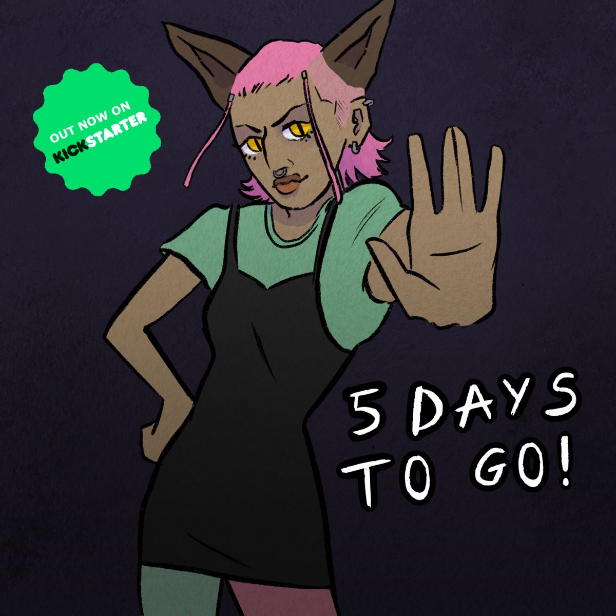 dateofthedead's tweet image. 💀 5 Days to Go! 💀

There’s still time to bag some cool rewards and help make DOTD a reality! 💕

#kickstarter #crowdfunding