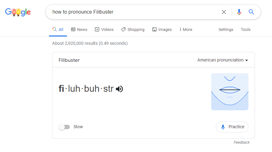 KfromGKTechies's tweet image. Hey, #SpEdTechChat #ATchat family and #SpEd and speech teachers.  Type &quot;how to pronounce...&quot; and a word in the Google search box to not only get the pronunciation, but a face with mouth movement. Click slow to adjust the speed. @googleaccess #ISTE20 
HT to @EricCurts!