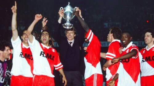 Monaco had won the title under Wenger in 1988, but the 5 yrs since had been a frustrating combination of 2nd and 3rd placed finishes. Marseille had won all of those 5 titles but the revelation of a match-fixing scandal in 1993 would put a big question mark over their success.