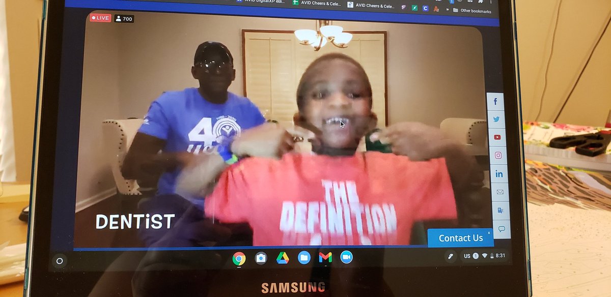 tiffany1norton's tweet photo. This is exactly what I needed to hear this morning!  Student Voice sharing an Alpha Rap all about career options!  #AVIDCON2020 https://t.co/L57CFZLqz6