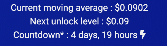 ⚡️UNLOCK ALERT IS LIVE⚡️ Dear RadBulls Another day, another nice surprise: Click on the little ⚡️ symbol next to the countdown to get an Email Alert the moment the next batch of eXRD tokens is unlocked! radixcommunity.com/live-stats Your Radix Team