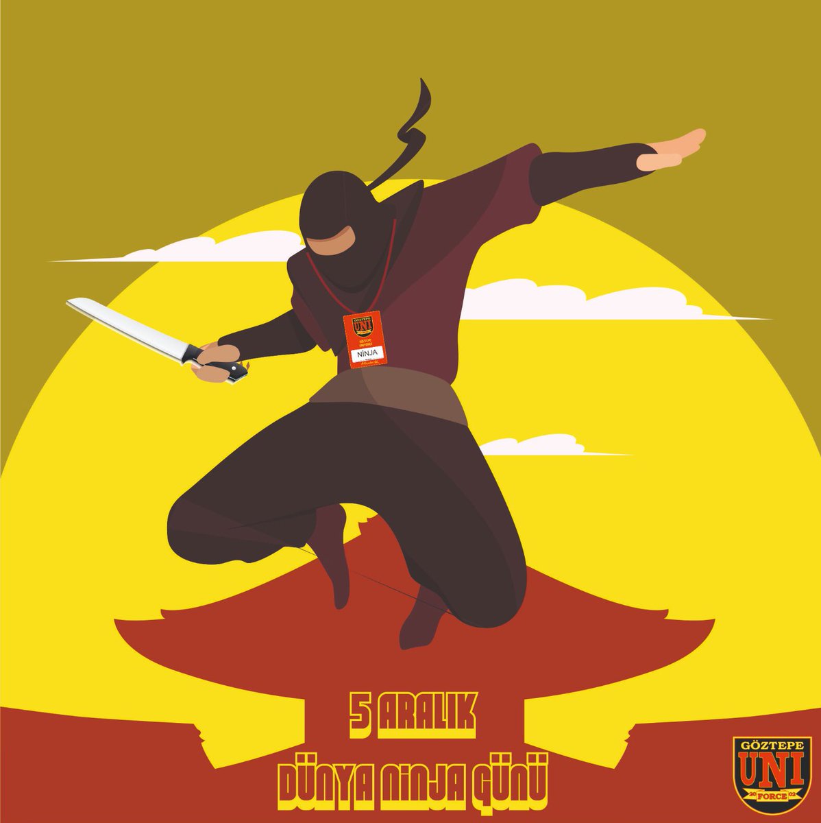 UniForceOnline's tweet photo. Göztepe’mize gönül vermiş, yollara baş koyan dünyanın dört bir yanındaki emekçi ninjaların Dünya Ninja Günü kutlu olsun. 

#GöztepeUniForce https://t.co/UWQS14R48l