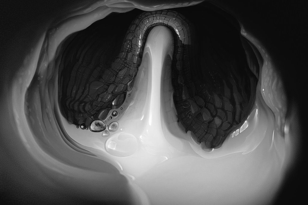 This cow needs to be filled up moo