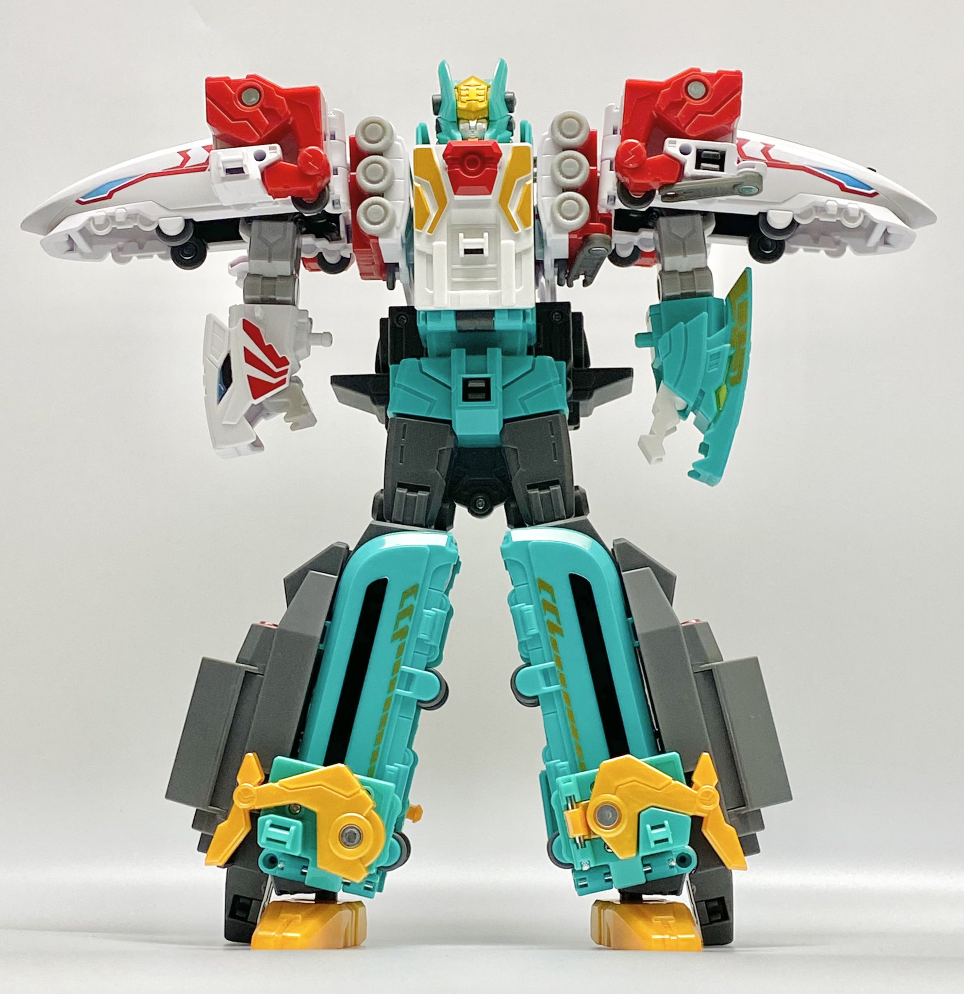 巨神戦撃隊3　まとめ売り　加工あり 巨神戦撃隊3 DX版 3体セット 沖鋒勇撃王＆爆裂戦撃王＆旋天戦撃王