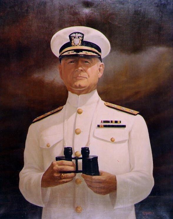 USSArizona's tweet photo. Rear Admiral Isaac C. Kidd, Commander Battleship Division ONE. Embarked on USS Arizona (BB-39) #PearlHarbor79 ★ ★ https://t.co/A3r0GG2SrY