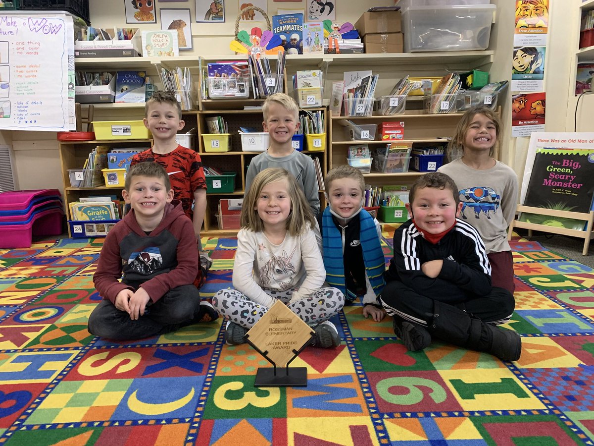 Laker Pride Trophy winners! <a href="/Jacksonskidz/">Jennifer Jackson</a> <a href="/PrincipalKuehn/">Jason Kuehn</a> #DLScools