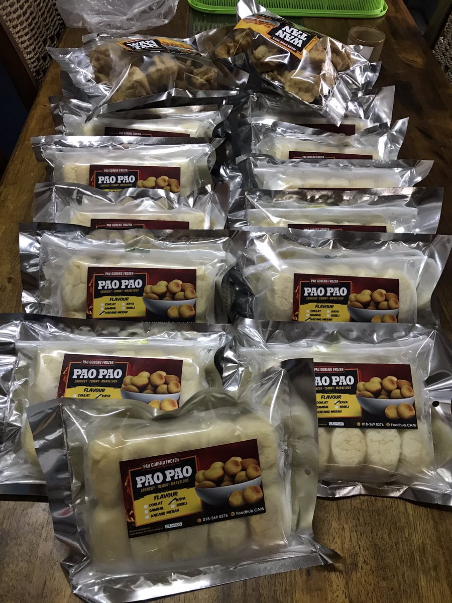 FoodhubCAM's tweet photo. Syiok sebab ramai customer pilih produk kita. Sebab nya mudah disediakan #readytocook pastu sangat kenyang. Patutlah mmg ramai suka sampai #virall jugak lah #minumpetang pilihan keluarga Malaysia ni hihi. Thanks korang, semoga murah rezeki kita semua https://t.co/VVp7xHT1xa
