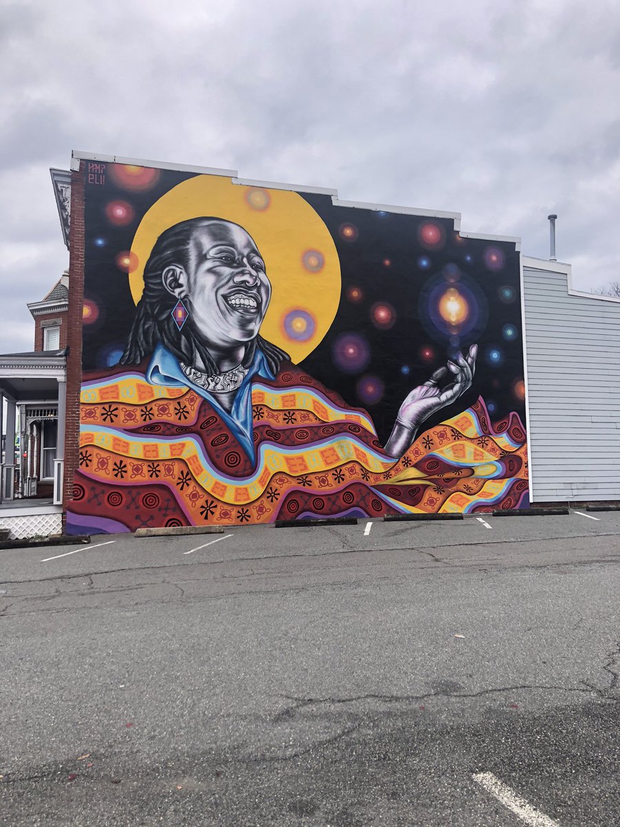 justinhisprime's tweet photo. Seeing this in person made me shed a thug tear. This mural is powerful in Richmond. #LongLiveLorna #TuesdayVerses πππΌ https://t.co/tE3qpxMQWG