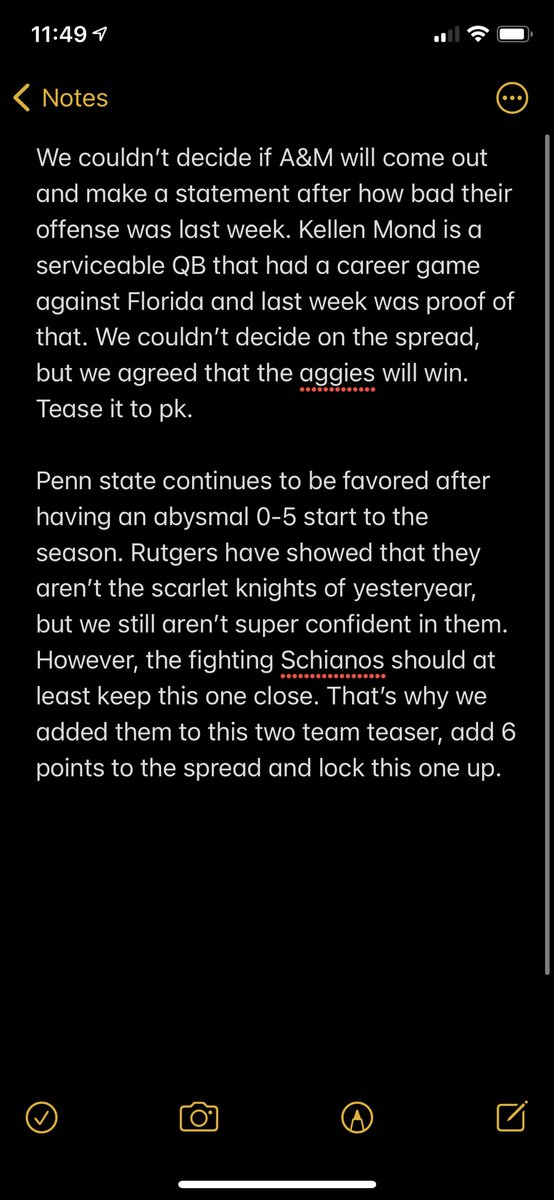 TeaserLocks's tweet image. Back to the bread and butter. 

Two team 6 point teaser: (+118 on DK)

Texas A&amp;amp;M -0
Rutgers +17.5