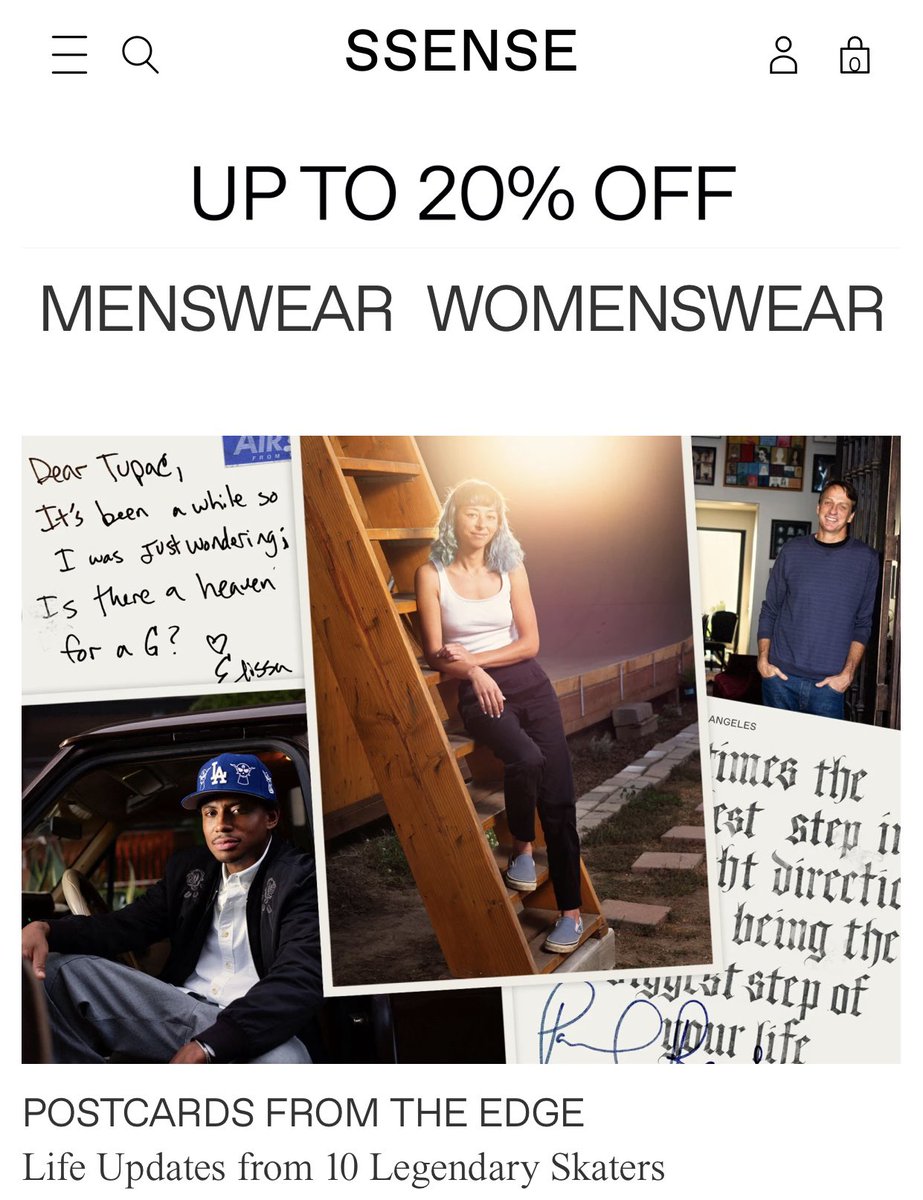 whoisjadeja's tweet photo. Woke up to my hat on the first page of ssense. Blessings 🙏🏽 https://t.co/hhsjGzyh2j