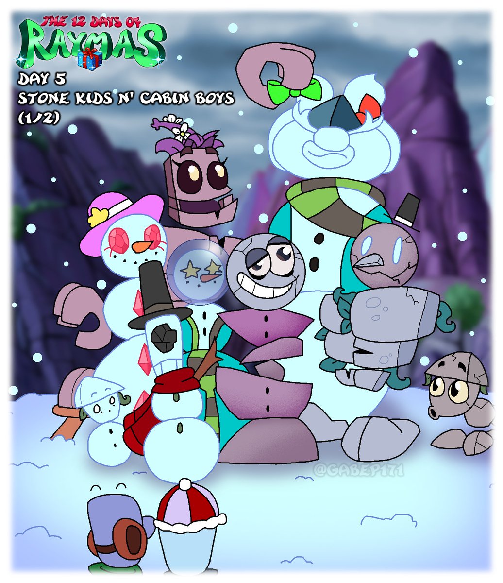 gabep171's tweet photo. tis the season to go atop the blue mountains and make some good snowmen!
who knew ruby was so good at making so many?βοΈ
spectators like cabin boy 1 and 3 sure are impressed!
#Rayman
#RaymanRedemption
#12DaysofRaymas https://t.co/BT3sVmtnLG