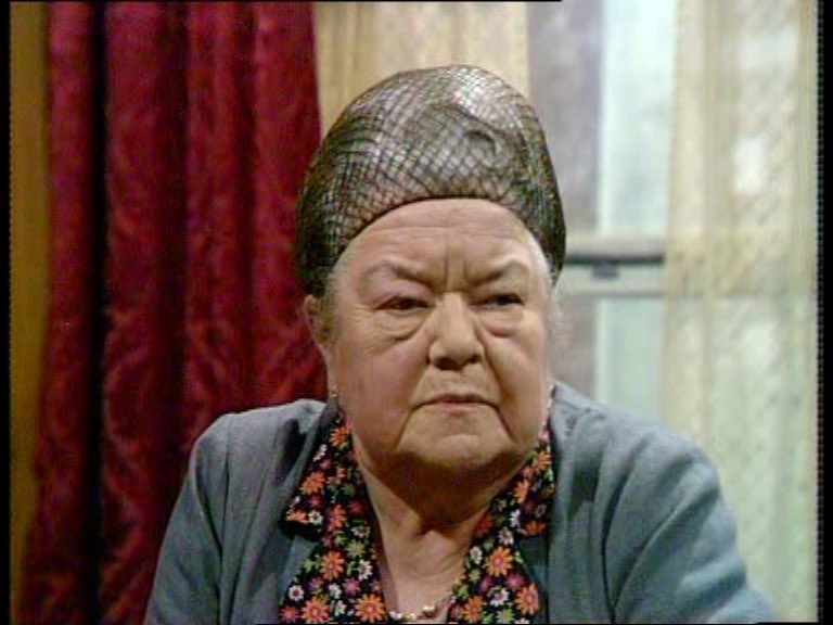 4) Ena SharplesA harridan in a hairnet who had a sharp tongue, but always looked out for her friends. I love Ena, there's been no-one like her since. The rivalry with Elsie was delicious. Violet Carson commanded the screen, and 40 years on is still fondly remembered. An icon.