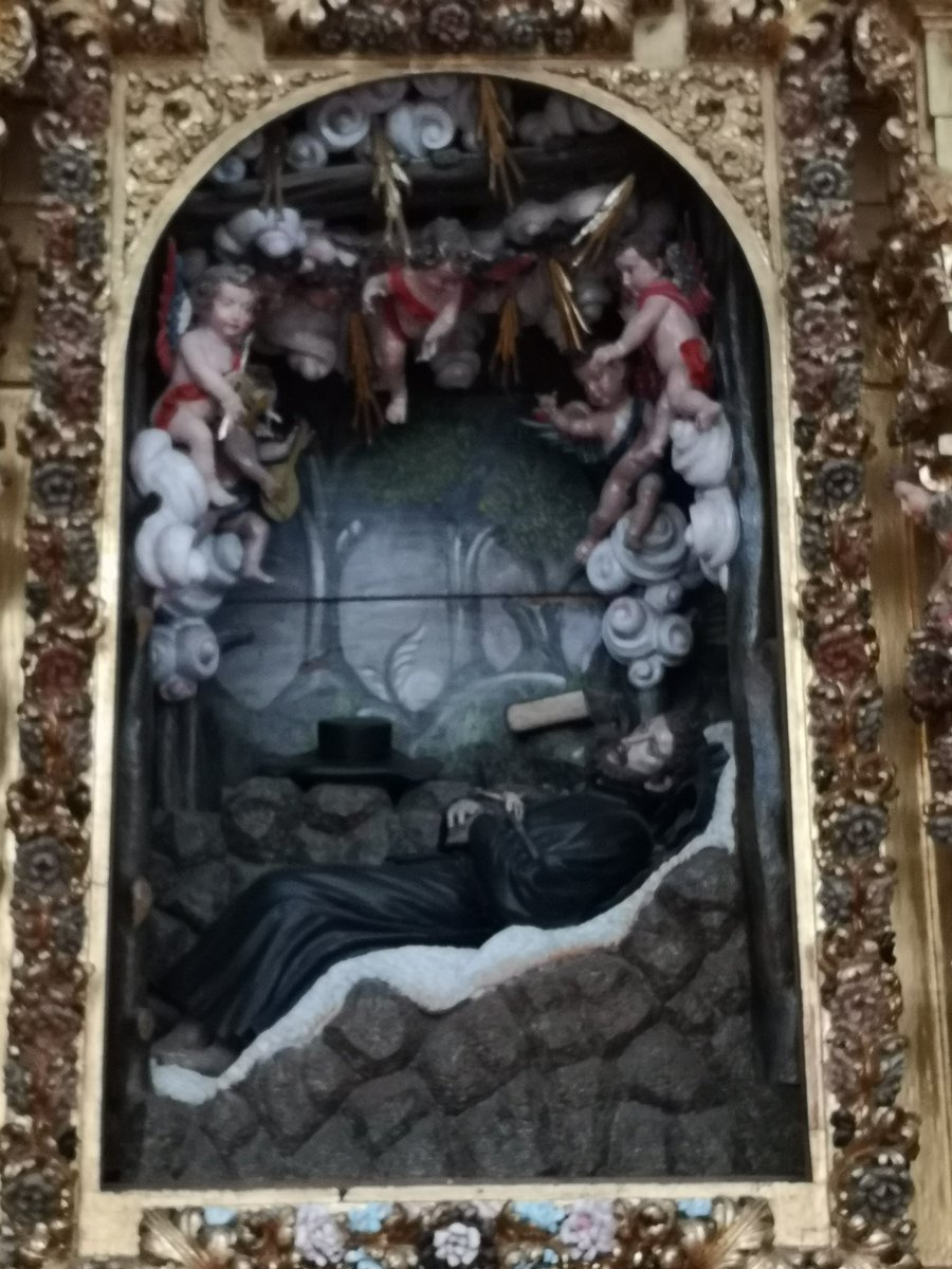 San Francisco Javier, por #PedrodeLuna. Capilla en la iglesia de San Ildefonso o #Jesuítas de #Toledo