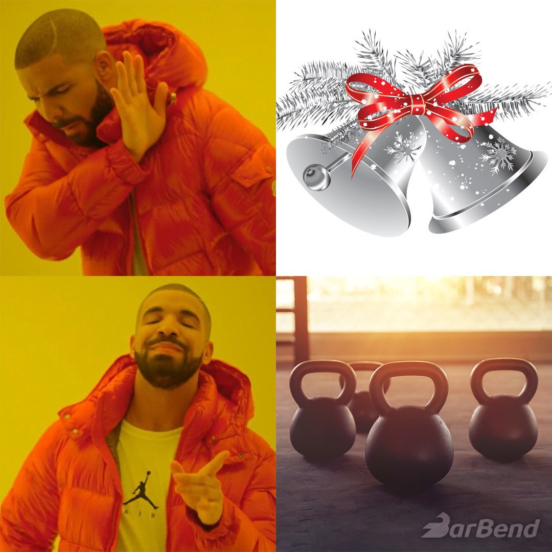 barbendnews's tweet photo. ‘Tis the season. #barbend #kettlebells https://t.co/U7DoyPKb6t