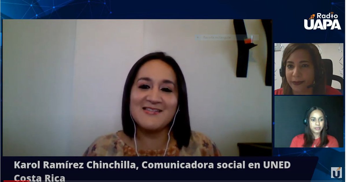 UAPATEINFORMA's tweet photo. La periodista de la @UNED de #CostaRica  Karol Ramírez Chinchilla,  expositora internacional en la #PrimeraSemanaDelPeriodismoDigital de la #UAPA y organizada por la Escuela de Comunicación Social. ´ Medios Digitales: El reto de comunicar´´,  ´fue su ponencia .
#periodismo https://t.co/Uzs8sVw95k