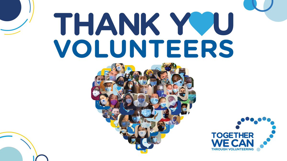 #Volunteers continue to be a lifeline to so many during the pandemic. This #InternationalVolunteerDay & every day, we’re grateful for our amazing #NHSvolunteers, #NHSVolunteerResponders and #VCSE partners -we couldn’t do it without you (or vol managers😉) #IVD2020 #TogetherWeCan