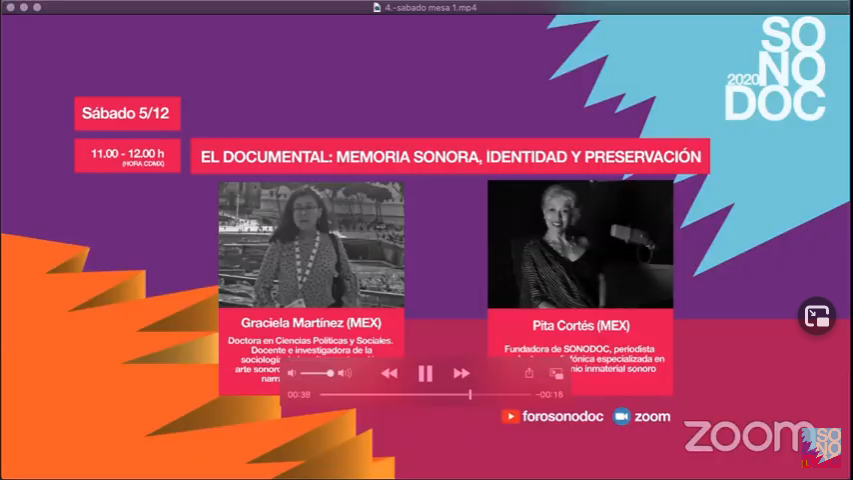 ForoSonodoc's tweet photo. Ya estamos aquí

🎧 El documental: memoria sonora, identidad y preservacion
#SONODOC2020 

En vivo en https://t.co/VpFWyj9plo https://t.co/sqAoSbt6sG