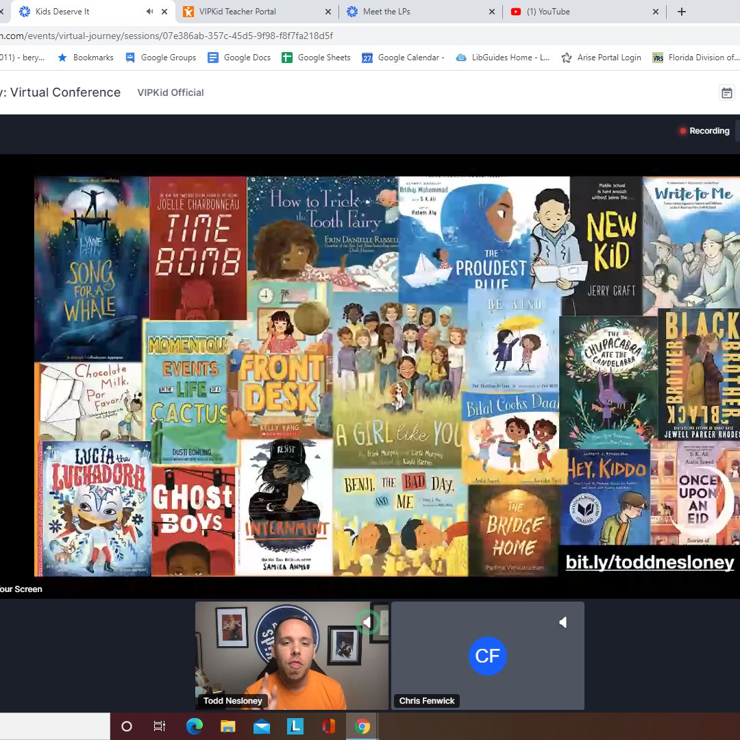 libraryberyl's tweet photo. Multicultural representation in books @thevipkidlife #virtuallyvipkid #breakoutsessions #Journey https://t.co/OTnxgqX5dn