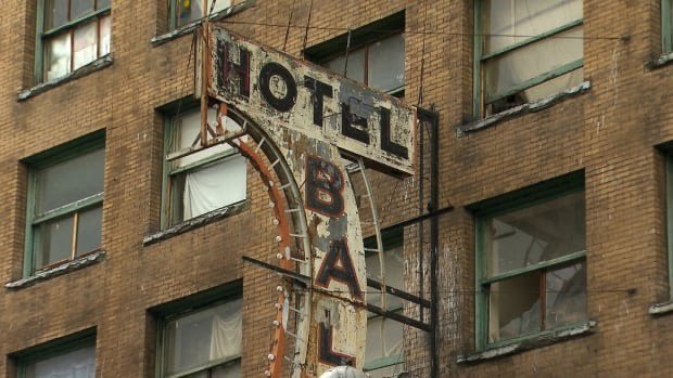 Dave_Eby's tweet photo. Great news for the DTES and all Vancouver that the 300+ vacant units at the Balmoral and Regent are now publicly owned &amp; will reopen as rebuilt social housing. 

Congratulations to the city for pushing expropriation. @jjhorgan and our gov are committed to support the rebuild. https://t.co/vwUTgl24oY