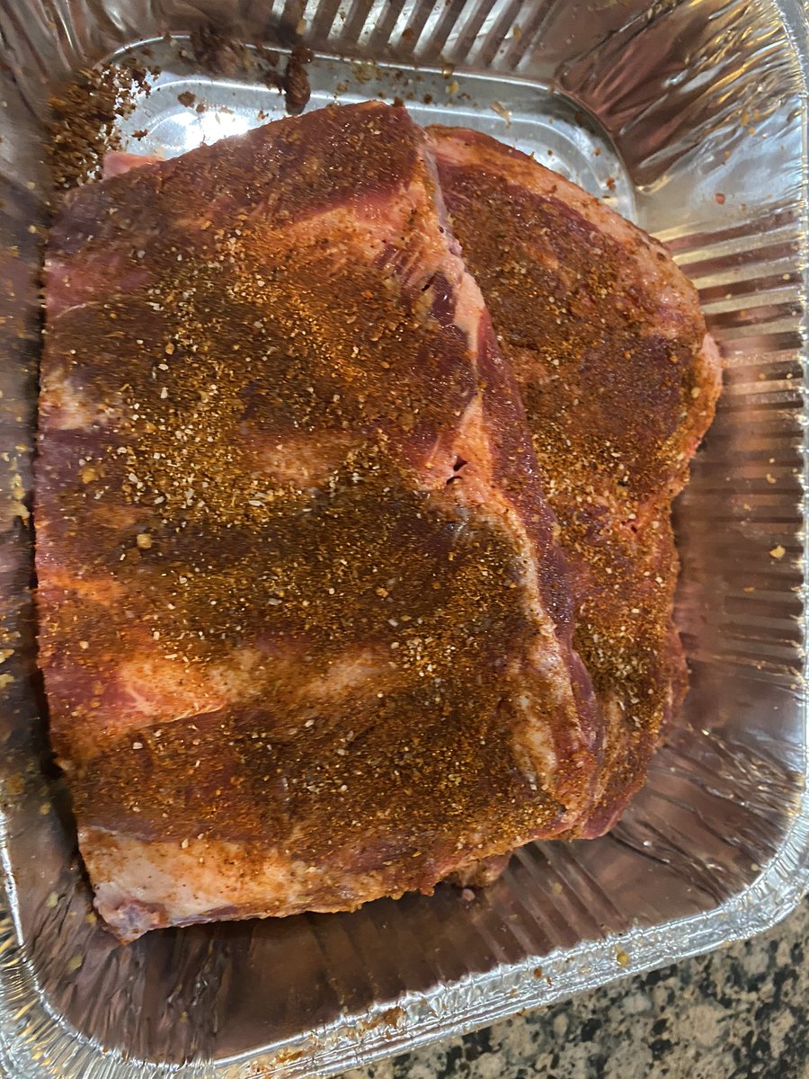 Trying out a new rub process for these “beef riblets”.  Check back tomorrow for the final result!
#irad #bbq #smokeitifyougotit