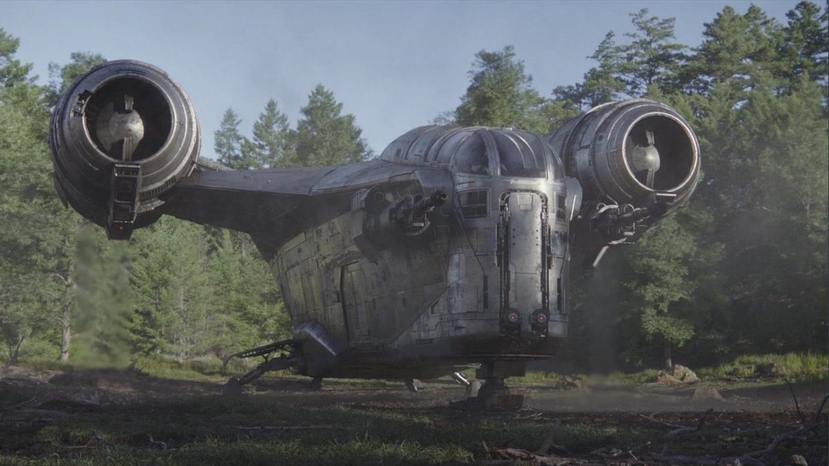 NothinButSW's tweet photo. RIP Razor Crest 😢 Gone... but not forgotten. #TheMandalorian https://t.co/h3a1qMoajJ
