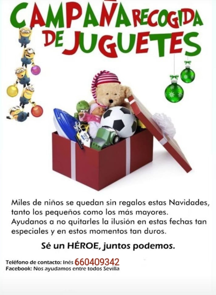 Podemos_SevEste's tweet photo. Por unas navidades en la que ningún niño se quede sin juguete. Una campaña de recogida de juguetes, en el distrito este de Sevilla. #NingúnNiñoSinJuguete. https://t.co/hdSvkRKoTc