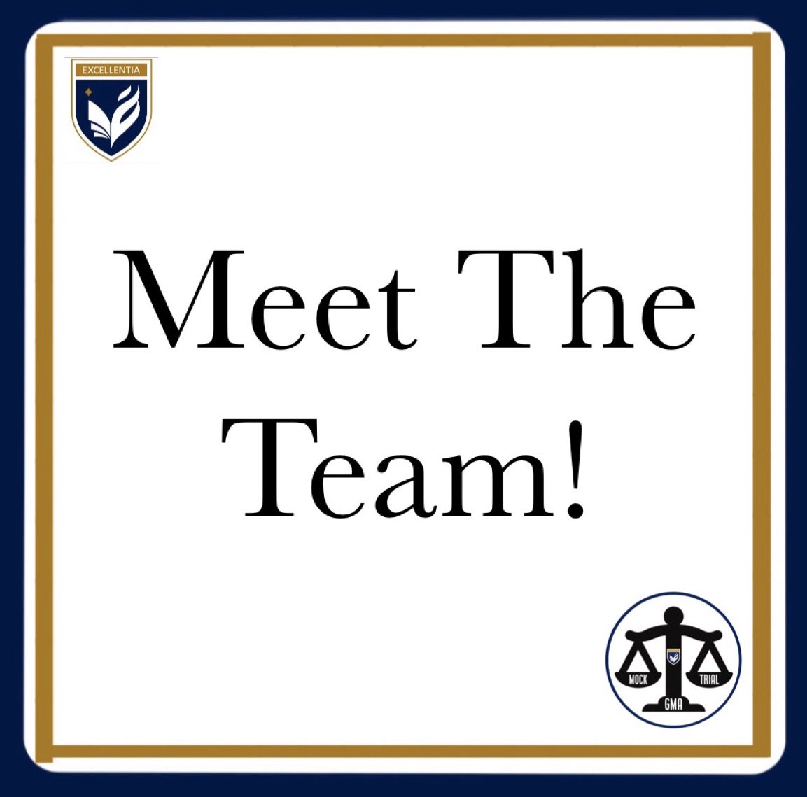 gmamocktrial's tweet photo. It’s about time! Meet the team behind GMA’s first ever Mock Trial Club. @KNargish @MhsSreekala @TraffordGregor1 @sydneydxb @JohnGomes24 @JuliaRobertsonJ @sumana_2000 https://t.co/JSFGvdAFv0