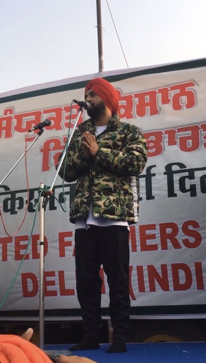 PreetSingh_YEG's tweet photo. Sardar ji was at the Farmers protest today. He donated for the good cause and stayed humbled in his short speech. Thank you @diljitdosanjh
#Rangroot #GOAT
#Farmer #TakeBackFarmersBill #FarmersAreLifeLine #FarmersProtest #isupportfarmers #StandWithFarmers #PunjabFarmers #farmers https://t.co/VTuyzg1YcY