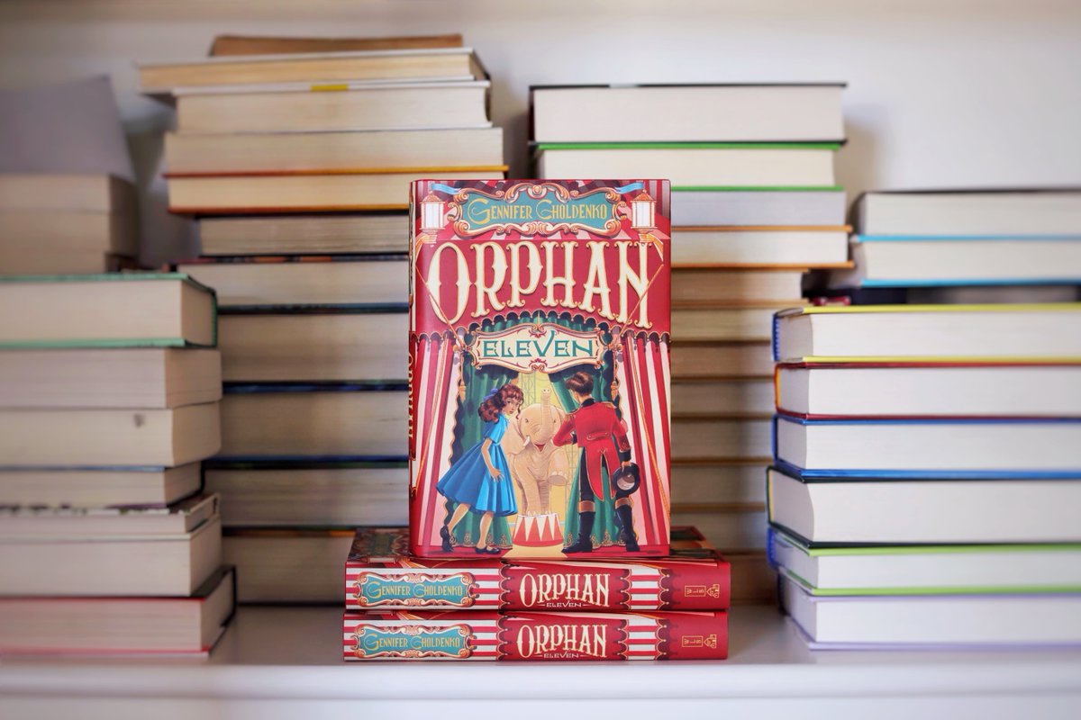 choldenko's tweet photo. Holiday #giveaway! 🎪🐘💫 I'm giving away 3 signed copies of my newest book, #OrphanEleven, and I'd love to send one to you.

To enter:
1⃣ Follow me
2⃣ RT this tweet

I'll choose 3 random winners on 12/7 at 2pm PT. #mglit @randomhousekids https://t.co/9qpIzIKwm4