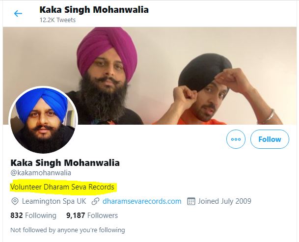 He is using charitable trust as a mask to create fund and then use it to his ultimate goal “ Khalistan”He has changed his bio and deleted his photo with gun after my previous thread. Although he hasn’t post anything after November 2019. So he want to hide his involvement!