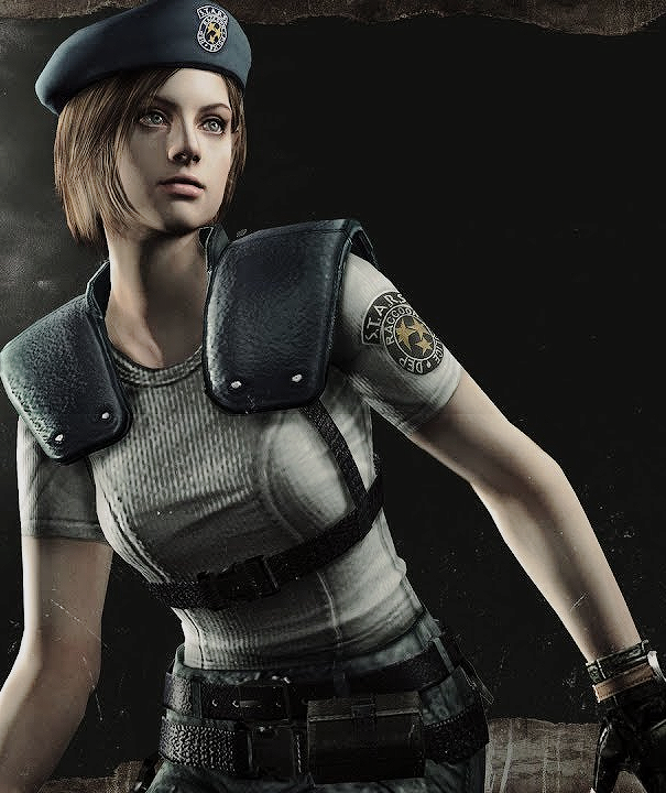 best of video games on X: jill valentine — resident evil 1 remake