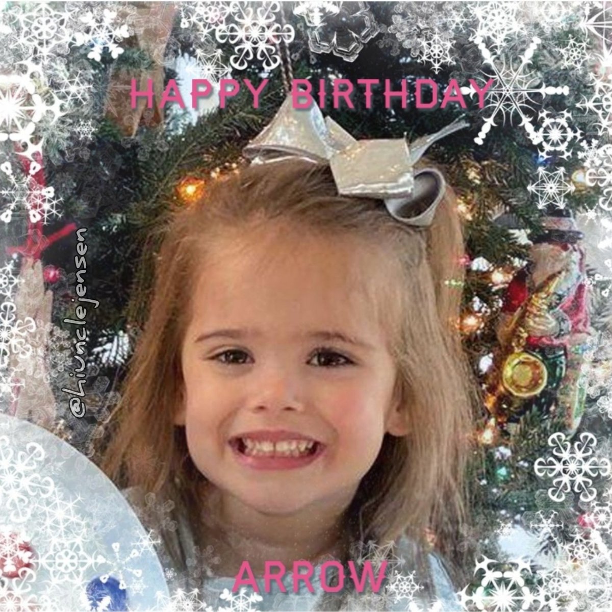 HiUncleJensen's tweet photo. December 2 was Zeppelin and Arrow 4th Birthday!
.
#AcklesFamily #AcklesTwins #ZeppelinAckles #ZepAckles #ZeppelinBramAckles #ArrowAckles #ArrowRhodesAckles https://t.co/XrdL5DkCtK
