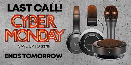 beyerdynamicUSA's tweet photo. 🚨 Last Call #CyberWeek pricing ends tomorrow! Save up to 33% right now! Click here to see the deals: 👉 https://t.co/EkMZBYMnvz #beyerdynamic #CyberMondaySale #LagoonANC #DT240PRO #PHONUM #AmironWireless #CustomGame #TGV70 #TGV50 #M201 #M88 https://t.co/5eqwX4D7TT