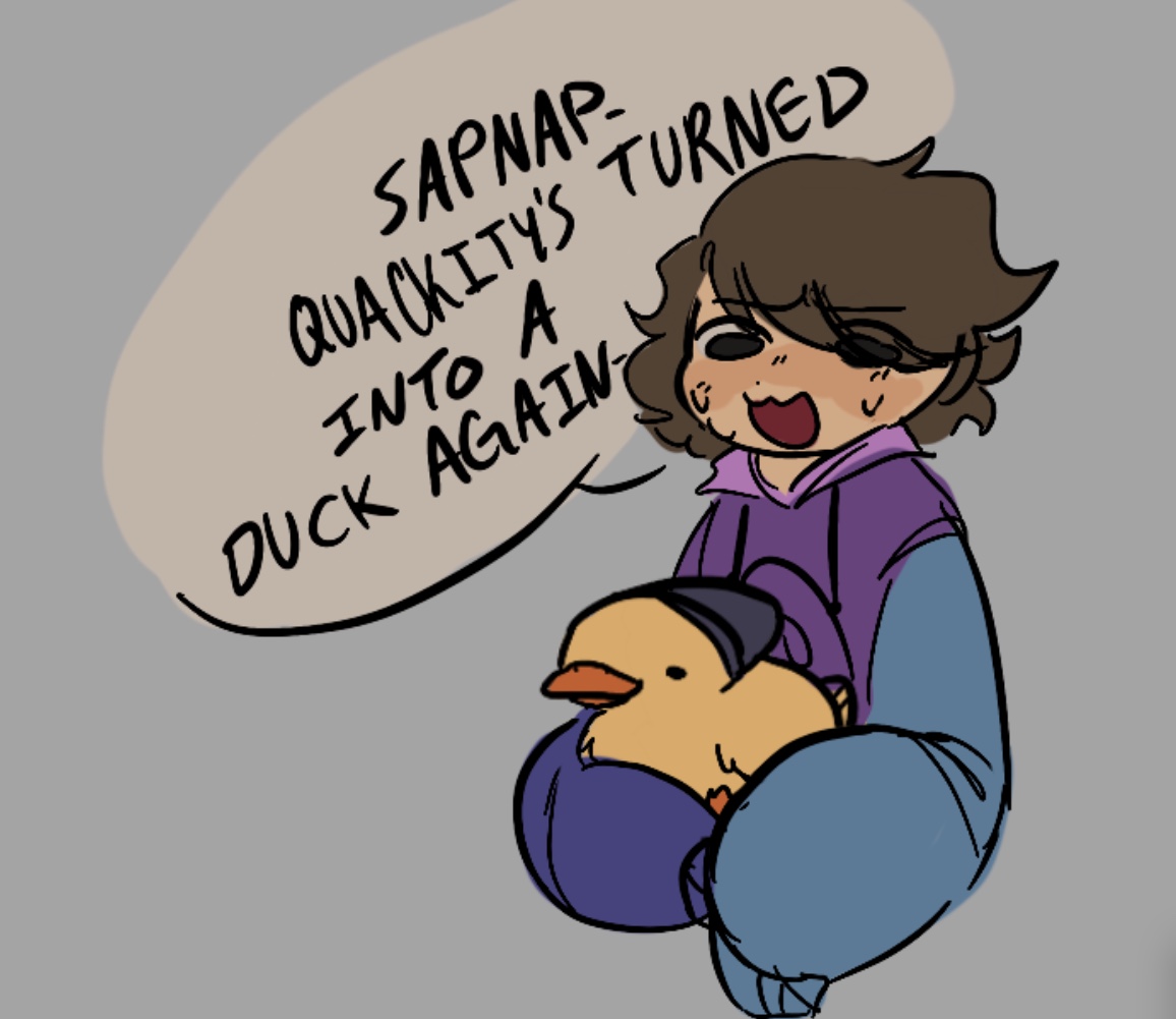 images Quackity And Karl Fanart Cute duck whenever he feels