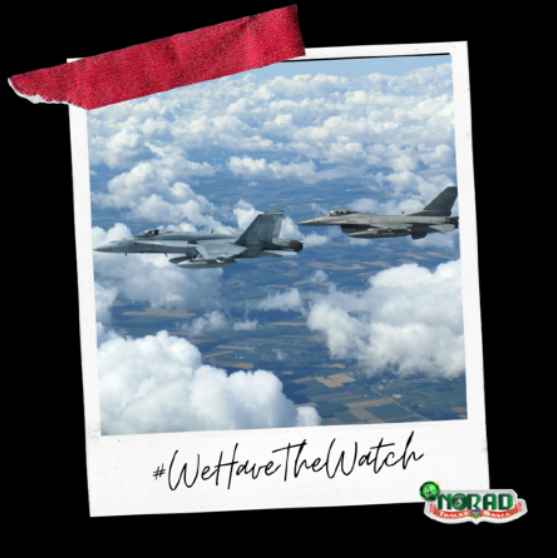 NoradSanta's tweet photo. Did you know the men and women of @NORADCommand constantly watch the skies and waterways of the United States &amp; Canada to keep us safe? Learn more about the #NORAD mission here: https://t.co/JJigC1NUui 

#WeHaveTheWatch https://t.co/w9EH8wp6U9