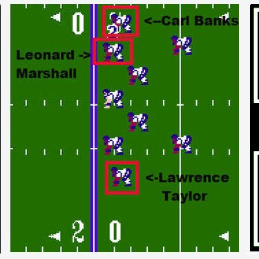 Some players are faster on Japan Tecmo, some are slower. Carl Banks is an elite defender (USA Tecmo) but very slow on Japan Tecmo. This hurts NY's defensive ability, despite still having LT. Bo & Jerry Rice are both a little faster on Japan Tecmo!