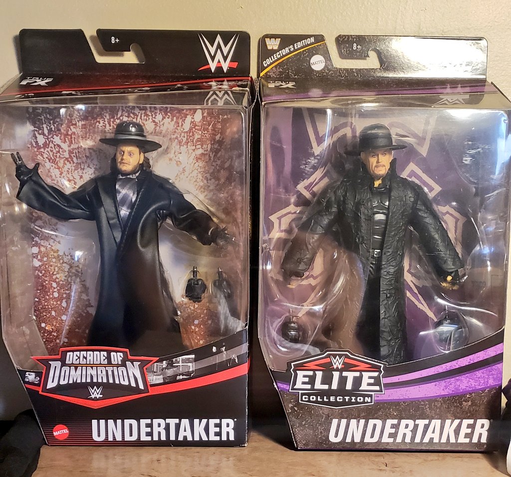 Decade Of Domination Undertaker Elite & The 30th Anniversary Undertaker Elite. #Undertaker30