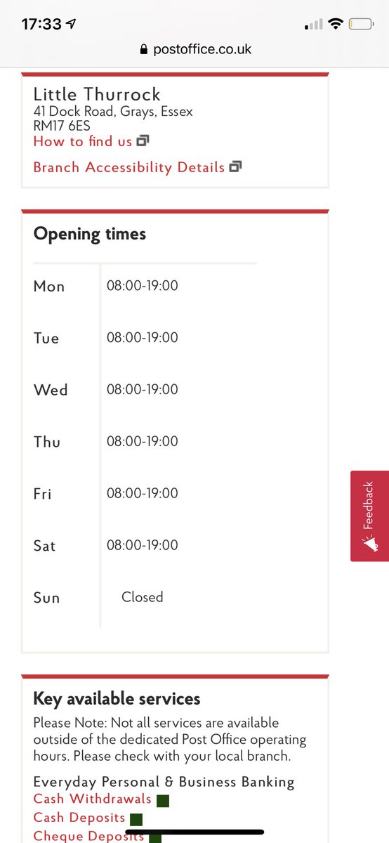 ThurrockPost's tweet photo. Extended opening hours for the Christmas period 🎁🎄 https://t.co/zx06Ul9s1c